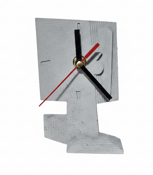 PEDESTAL | Reloj en concreto artesanal
