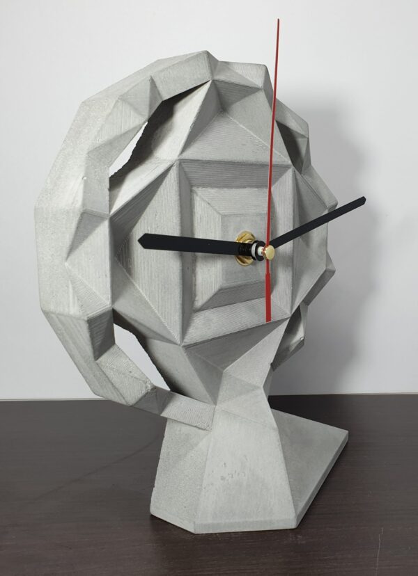 DECÁGONO | Reloj en concreto artesanal