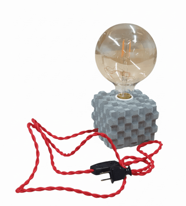 CÚBICA 1 CÚBICA | Lámpara en concreto artesanal