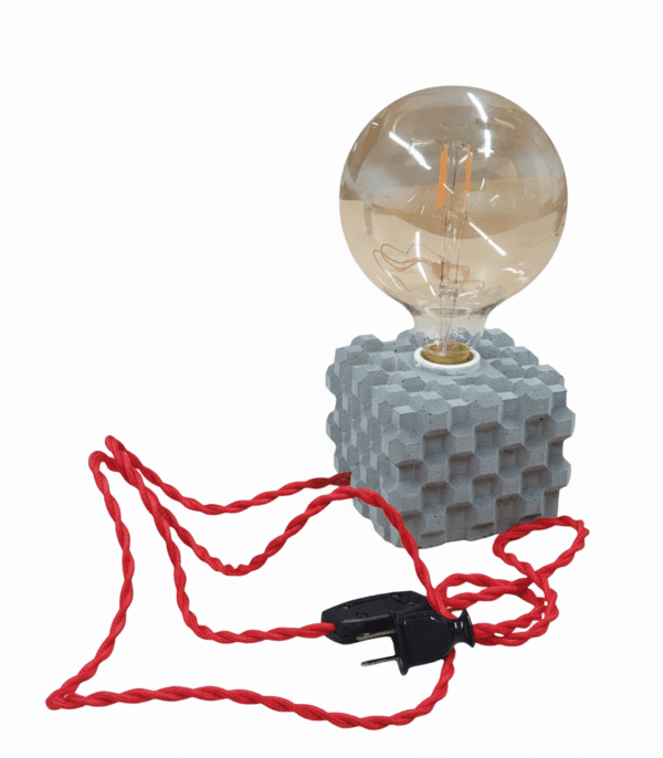 CÚBICA | Lámpara en concreto artesanal