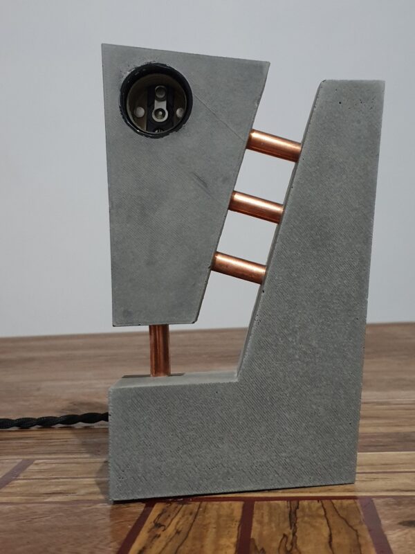 conexión 06 CONEXIÓN | Lámpara en concreto artesanal