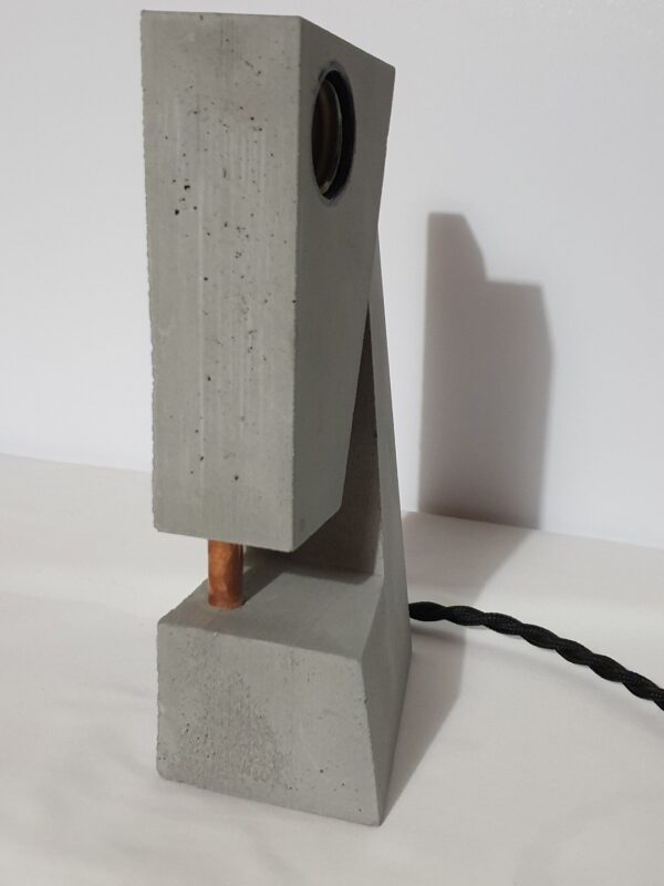 conexión 11 CONEXIÓN | Lámpara en concreto artesanal