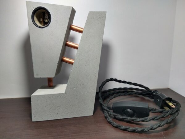 conexión 18 CONEXIÓN | Lámpara en concreto artesanal