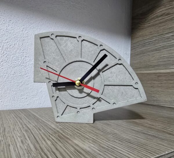 20260120_200139 CARACOL | Reloj en concreto artesanal