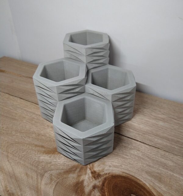 COLMENA | portalápices en concreto artesanal