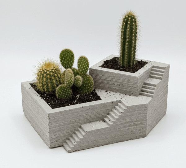 PRIVADO 01 PRIVADO | Maceta en concreto de alta resistencia