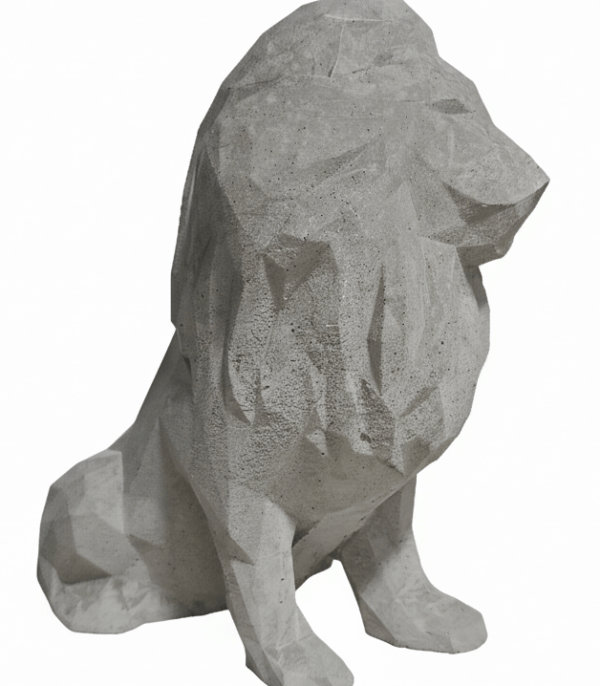 LEÓN | Escultura en concreto artesanal