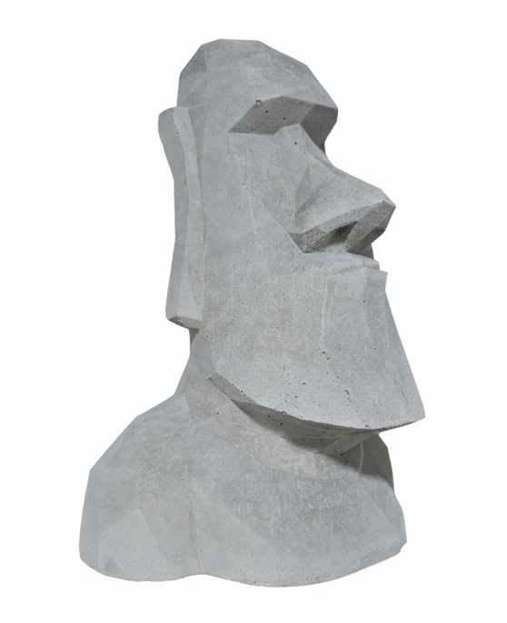 MOÁI | Escultura en concreto artesanal