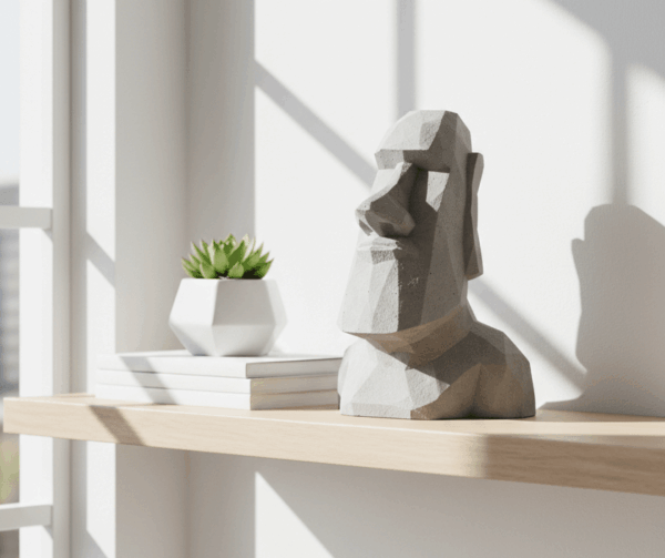 MOÁI | Escultura en concreto artesanal